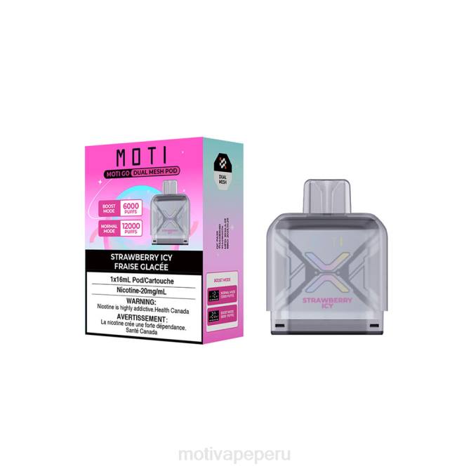 48LN95 MOTI Go Pro vaina desechable fresa helada | MOTI vape amazon