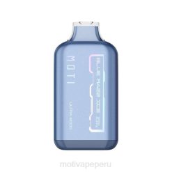 48LN27 MOTI Ultra vaporizador desechable (5%, 6000 inhalaciones) hielo azul | MOTI precio Peru