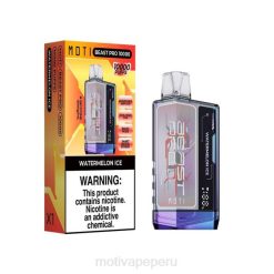 48LN52 MOTI Beast Pro vaporizador desechable (5%, 10000 inhalaciones) hielo de sandia | MOTI vape Lima