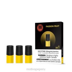 66V0109 MOTI Classic Pods Passion Fruit Ice | MOTI vape review