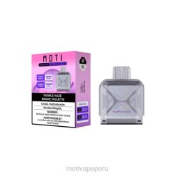 66V094 MOTI Go Pro Disposable Pod Purple Haze | MOTI vape desechable Peru